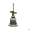 CLOCHE METAL VERT 17X17X41.5CM