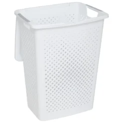 COFFRE A LINGE 55L BLANC