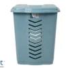 COFFRE A LINGE 50L BLEU