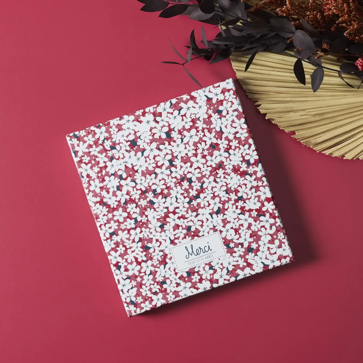 COFFRET CARNET A5 STYLO MERCI POUR CETTE ANNEE