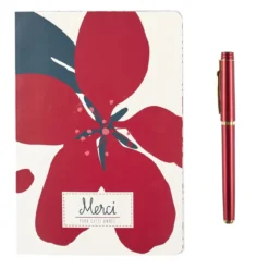 COFFRET CARNET A5 STYLO MERCI POUR CETTE ANNEE