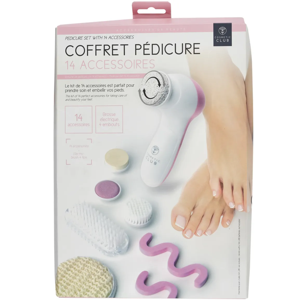 COFFRET PEDICURE 14 ACCESSOIRES