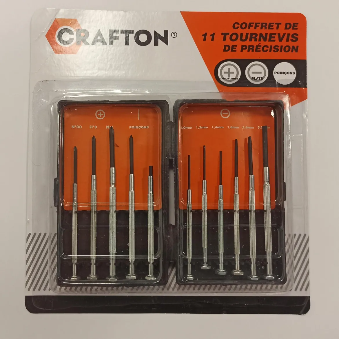 COFFRET 11 TOURNEVIS DE PRECISION