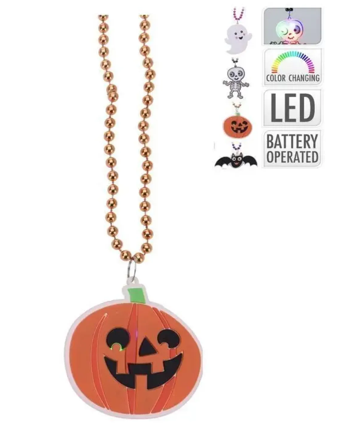 COLLIER LED HALLOWEEN