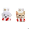 COLLIER NOEL D.13CM CHIEN CHAT