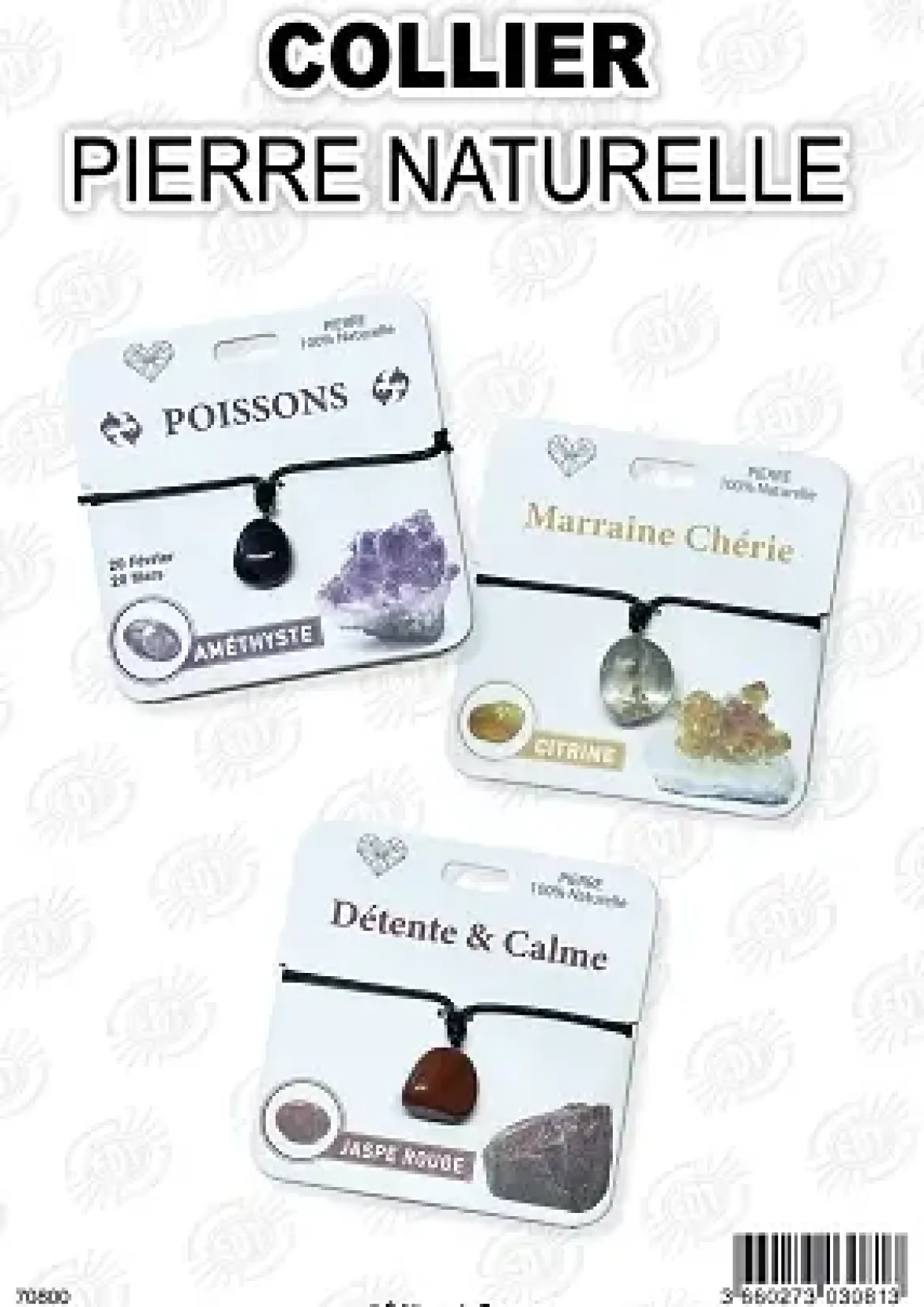 COLLIER PIERRE NATURELLE
