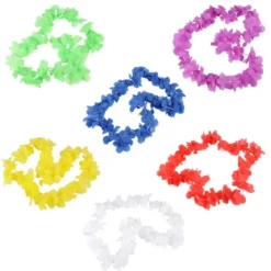 COLLIERS HAWAI JAUNE VIOLET BLEU BLANC ROUGE VERT