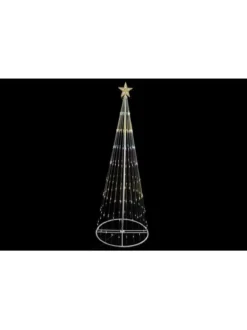 CONE 198 LEDS BLANC CHAUD FROID 190X70CM