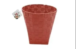 CORBEILLE SANGLE TERRACOTTA H.27CM