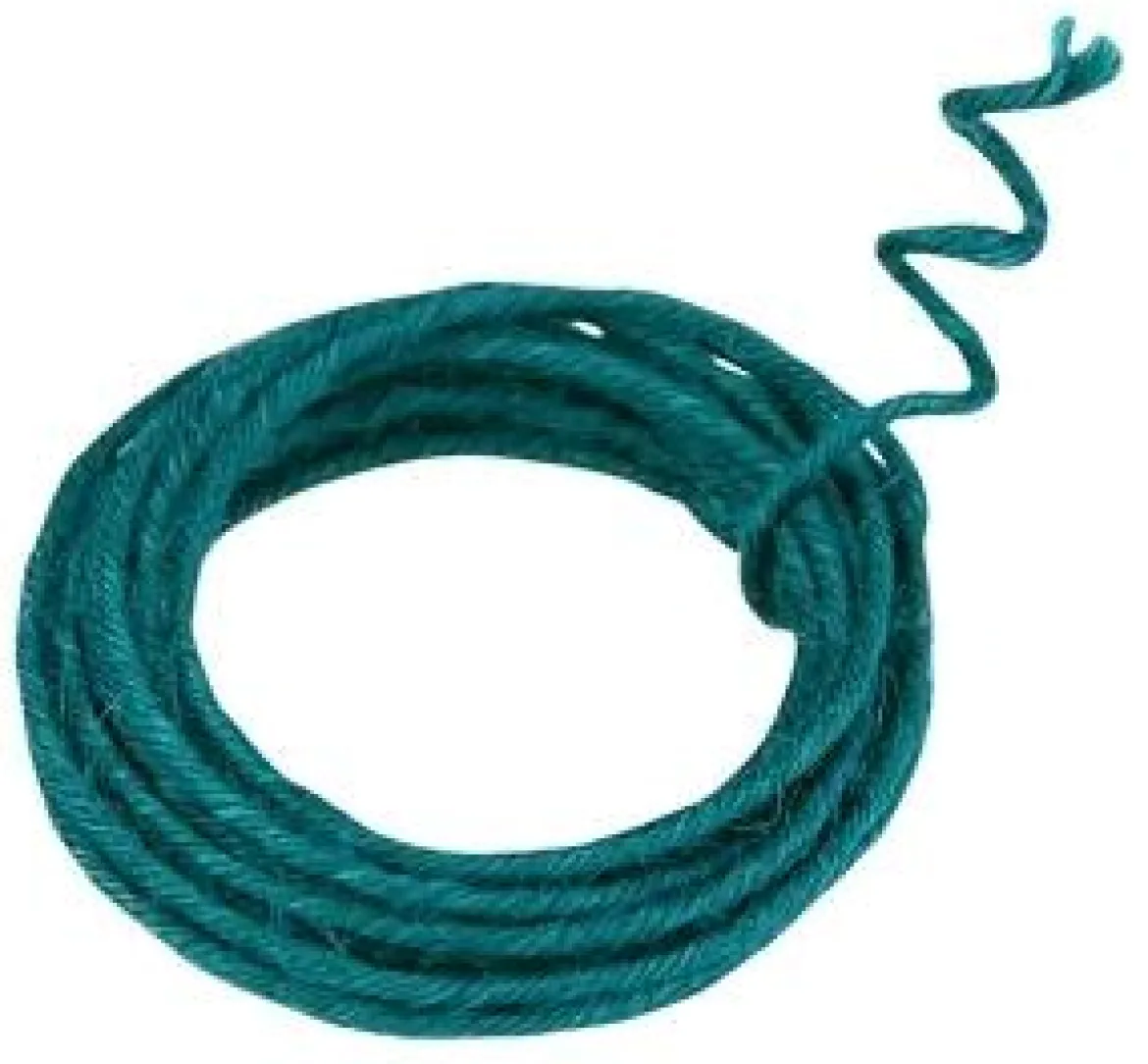CORDE JUTE ARMEE BLEU CANARD 0.2 CM X 3 M