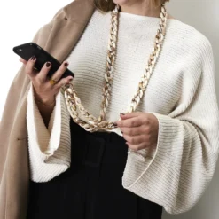 CORDON BANDOULIERE SMARTPHONE UNIVERSEL MAILLE