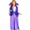 COSTUME PETITE REINE LILAS LUXE FILLE L