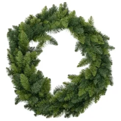 COURONNE BLOOMING VERT D.80CM