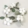 COURONNE DE FLEURS DE COTON