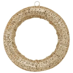 COURONNE OR 15 LEDS D.30CM