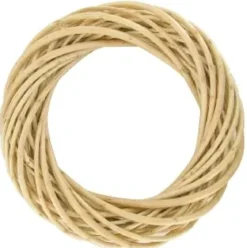 COURONNE OSIER NATUREL 20X4CM