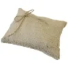 COUSSIN D ALLIANCES TOILE AVEC LIEN CORDE