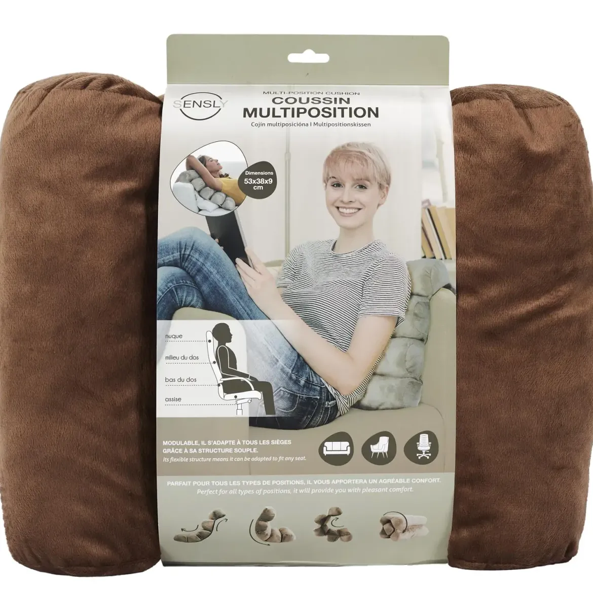 COUSSIN DE RELAXATION MULTI POSITION