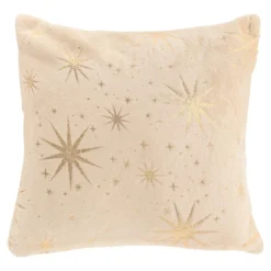 COUSSIN ETOILE OR 40X40CM