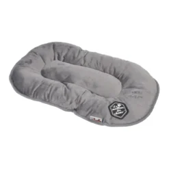 COUSSIN FLOCON 77CM COLLECTION PATCHY GRIS NOIR