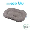COUSSIN FLOCON ECO BLU RECYCLE REVERSIBLE 50X33X6CM