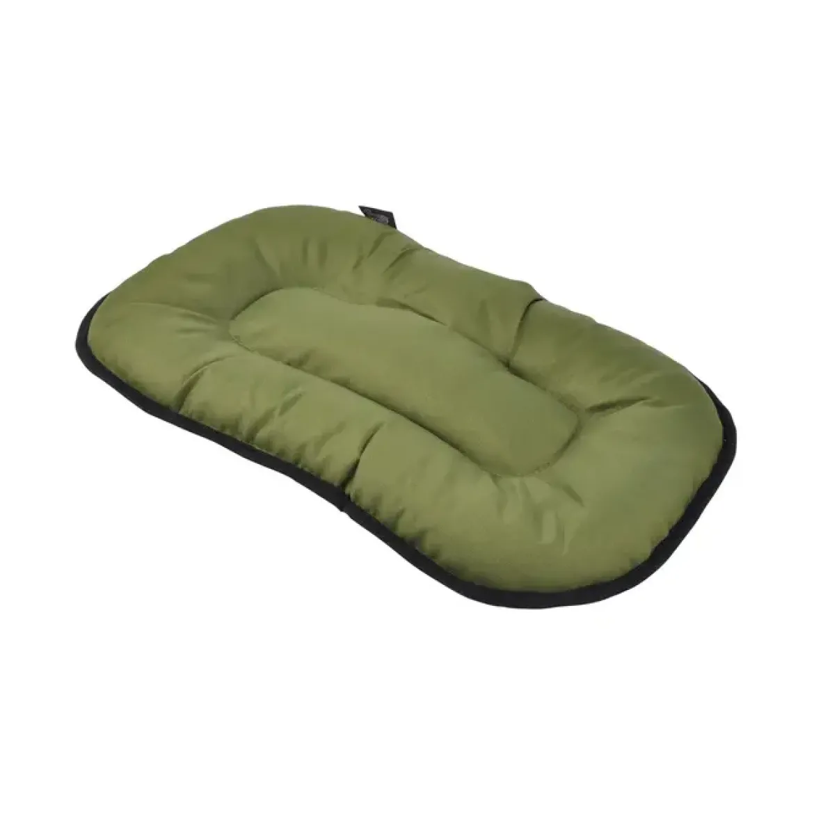 COUSSIN FLOCON ESSENTIEL REVERSIBLE 61X33CM KAKI GRIS