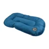 COUSSIN FLOCON REVERSIBLE 87X55CM PATCHY EMERAUDE CHARBON