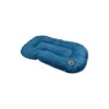 COUSSIN FLOCON REVERSIBLE 61X38CM PATCHY EMERAUDE CHARBON