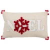 COUSSIN NOEL FLOCON 50X30CM