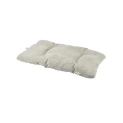 COUSSIN SAC RECTANGLE VELOURS CHENILLE 69X44X5CM GRANIT LIN