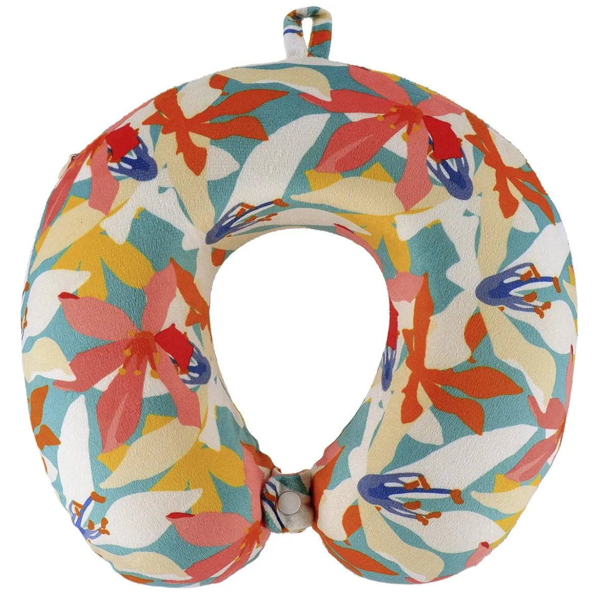 COUSSIN VOYAGE MEMOIRE DE FORME IMPRIME DEHOUSSABLE MOOREA