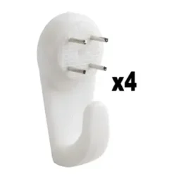 CROCHET A BETON 42MM 4PCS