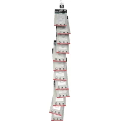 CROCHET ETAGERE AUTO ADHESIF 3KG X2 PIECES