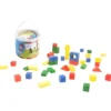 CUBES DE CONSTRUCTION DANS SEAU 50PCES