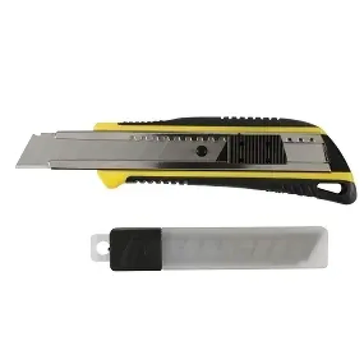 CUTTER 18MM BIMATIERE A CRAN AVEC 5 LAMES
