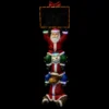 DECO LED PERE NOEL ET AMIS H.150CM 20LEDS
