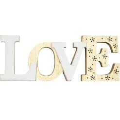 DECORATION LOVE A POSER 23CM