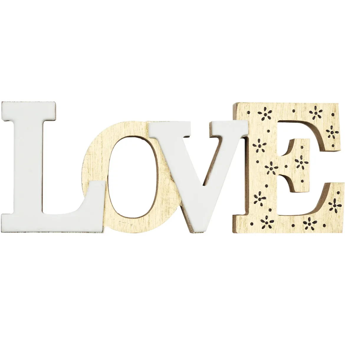 DECORATION LOVE A POSER 23CM