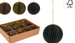 DECORATION ORIGAMI ROND 80MM