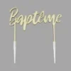 DECOR DE GATEAU BAPTEME