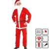 DEGUISEMENT ADULTE HOMME 5 PIECES PERE NOEL