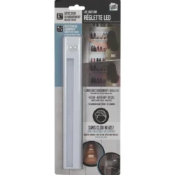 DETECTEUR LED X8 MOUVEMENT REGLETTE 50 LUMENS