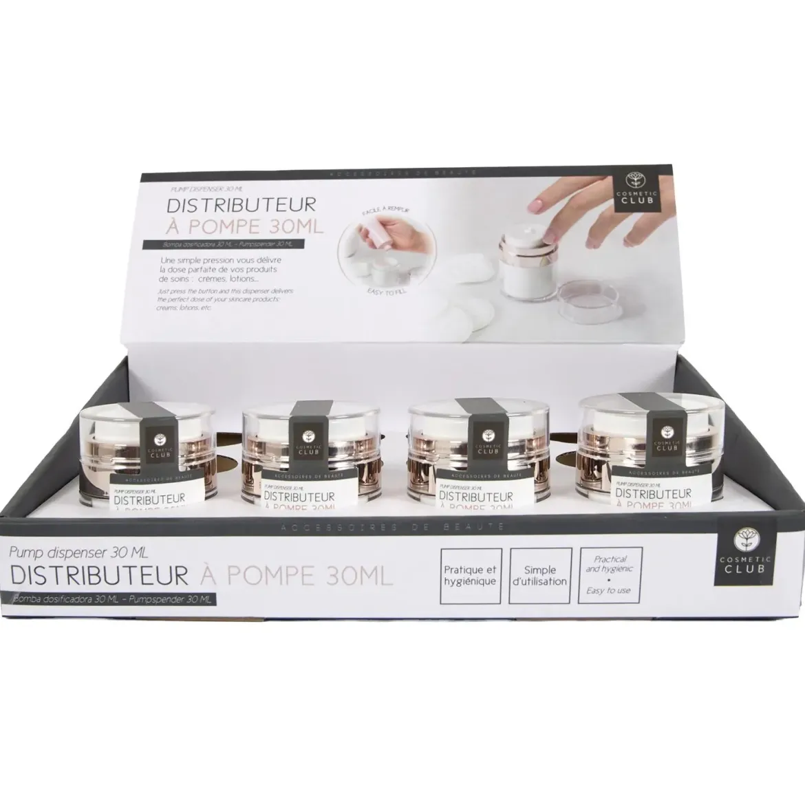 DISTRIBUTEUR POMPE 30ML