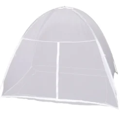 DOME MOUSTIQUAIRE 2 PERSONNES 200X180X150CM BLANC