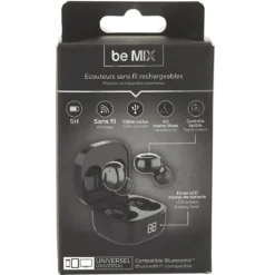 ECOUTEURS EARBOX SANS FIL ECLIPSE
