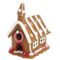 EGLISE PAIN D EPICES ET SUCRE D ORGE H11.5CM