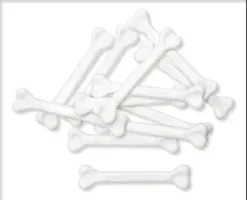 EMBELLISSEMENTS OS PLASTIQUE 5CM X9 PIECE
