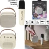 ENCEINTE ET MICRO KARAOKE DESIGN