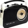 ENCEINTE VINTAGE ANNEES 60 NOIRE