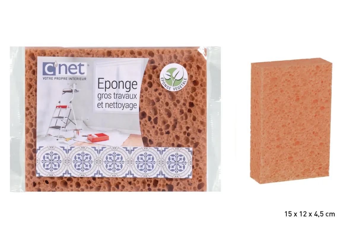 EPONGE VEGETALE GROS TRAVAUX
